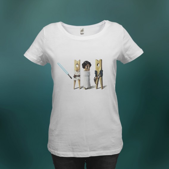 Samarreta "Han Luke Leia"