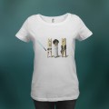 Camiseta M "Han Luke Leia"