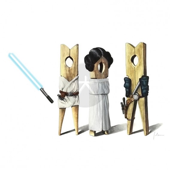 Han Luke Leia