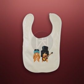 Babero "Guns & Roses"