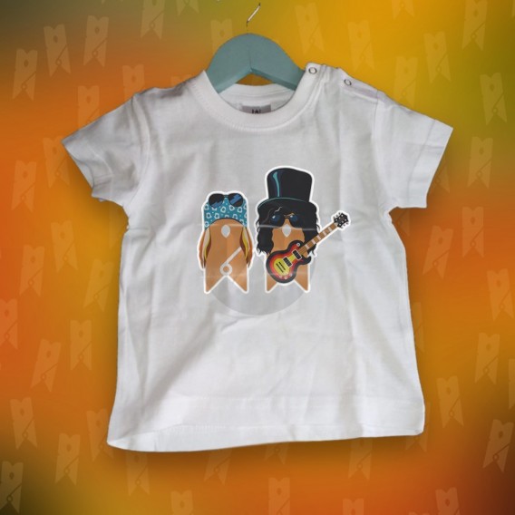 Camiseta "Guns & Roses Baby KIDS"